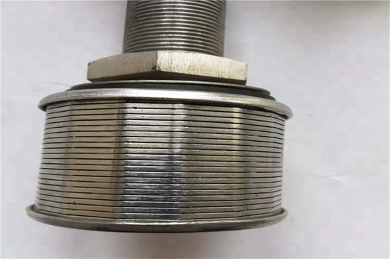 Taux simple 1 Ton Water Filter Nozzle de JOhnson Wire Screen Nozzle Flow de tube