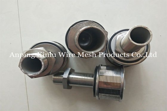 Taux simple 1 Ton Water Filter Nozzle de JOhnson Wire Screen Nozzle Flow de tube
