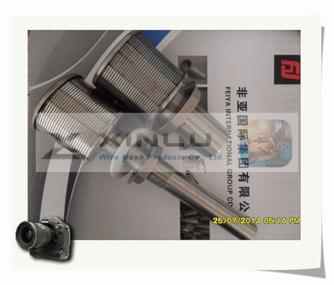 long traitement de l'eau de Johnson Wire Filter Nozzles For du cou 316L
