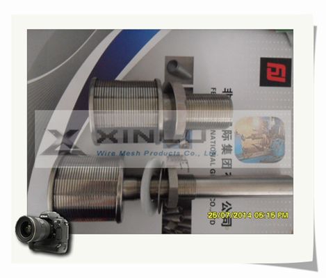long traitement de l'eau de Johnson Wire Filter Nozzles For du cou 316L