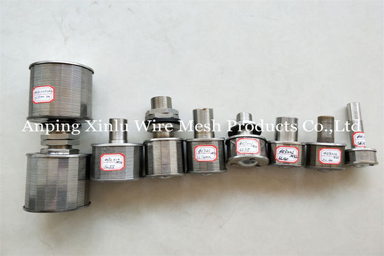 Bec de filtre de fil de la cale 904L d'acier inoxydable pour le traitement de l'eau