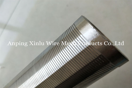 Écran cylindrique de Johnson Type Wedge Wire Stainless d'élément en acier de tamis filtrant