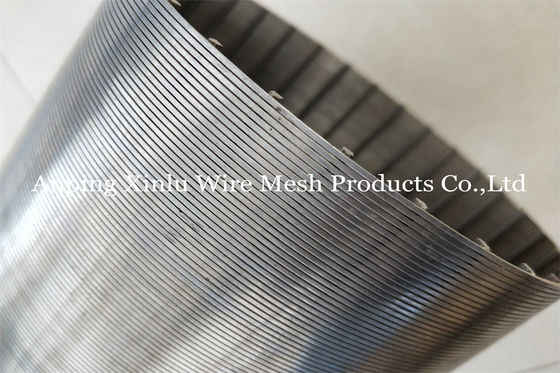 Fil Johnson Screen Slotted Filter Pipe de 300 microns V pour le puits d'eau