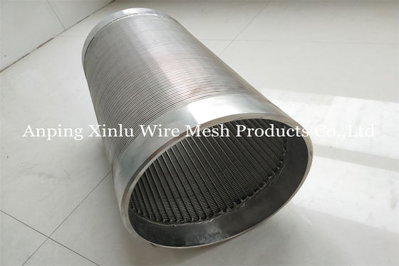 12&quot; application de puits d'eau d'acier inoxydable Johnson Wire Filter Screen For
