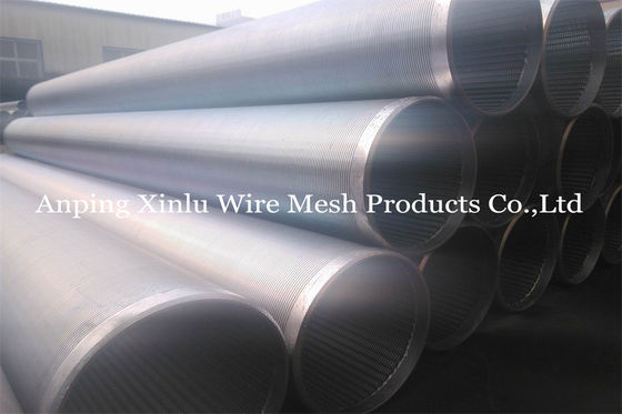 8-5/8 » solides solubles Johnson Wire Continuous Slot Screen pour le puits d'eau poncent le contrôle