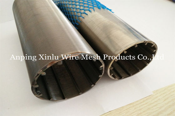8-5/8 » solides solubles Johnson Wire Continuous Slot Screen pour le puits d'eau poncent le contrôle