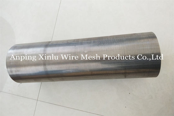 8-5/8 » solides solubles Johnson Wire Continuous Slot Screen pour le puits d'eau poncent le contrôle