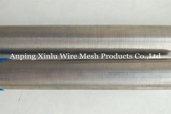 Tube de filtre pour puits de l'eau de tuyau de Johnson Vee Wire Continuous Slotted Casing du filtre 95 de moteur