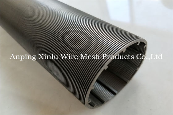 Élément duplex de tamis filtrant de Johnson Wedge Wire Continuous Slotted de l'acier 2507