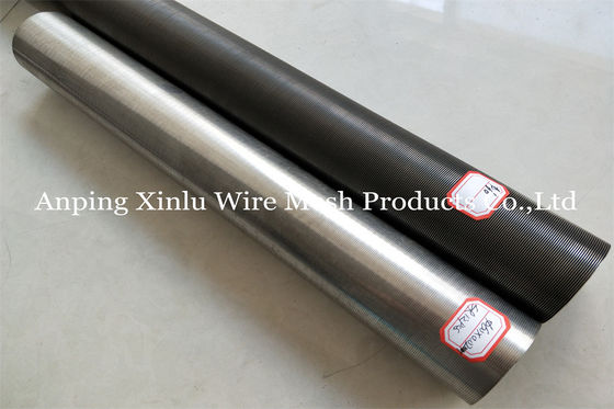 Élément duplex de tamis filtrant de Johnson Wedge Wire Continuous Slotted de l'acier 2507