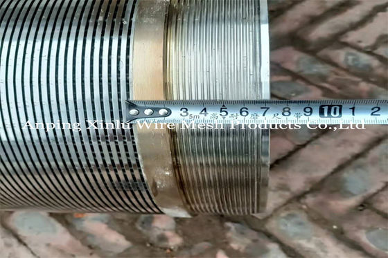 5800mm de long écran de fente continue 99 % de cote de filtre avec connexion API STC