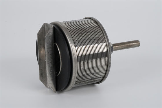 double bec de faux fond de filtre de l'écoulement solides solubles Johnson Screen Nozzle Wedge Wire de 82mm