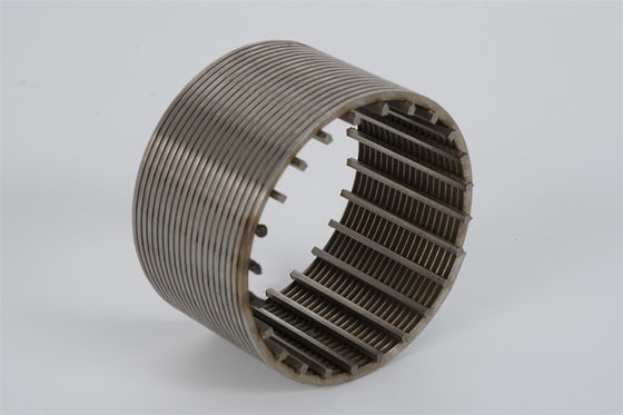double bec de faux fond de filtre de l'écoulement solides solubles Johnson Screen Nozzle Wedge Wire de 82mm