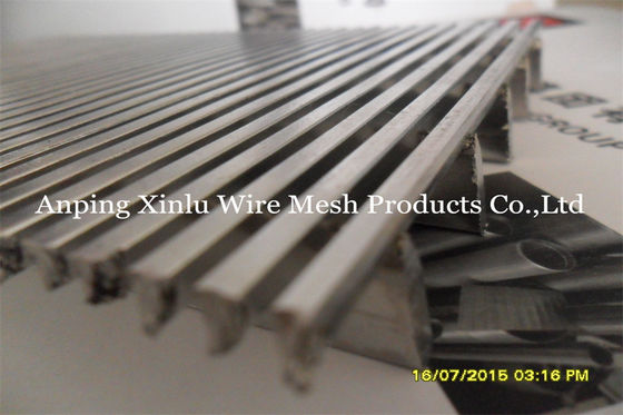 Panneau du diamètre 500mm Johnson Wedge Wire Screen Flat pour le filtrage et le séchage de grain