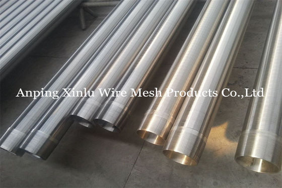 Puits abyssinien profond d'acier inoxydable Johnson Water Wire Screen For 200m de la fente 30