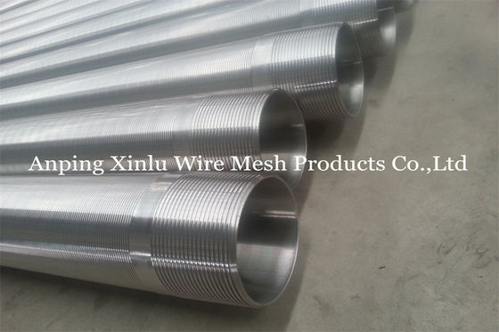 Longueur filetée femelle de la filtration 3000mm de Johnson Wedge Wire Screens For