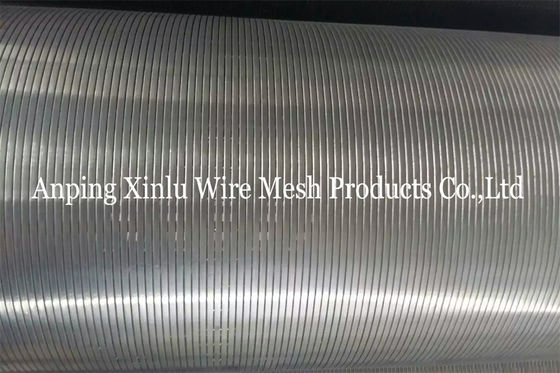 Longueur filetée femelle de la filtration 3000mm de Johnson Wedge Wire Screens For