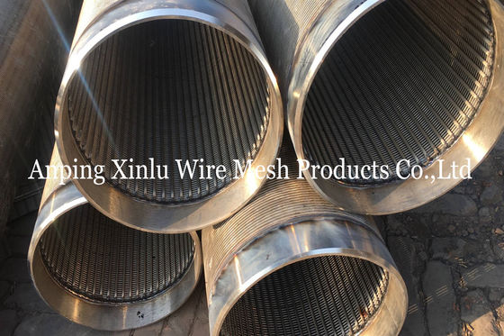 Anneau de soudure de point de Johnson Wedge Wire Screen Pipe