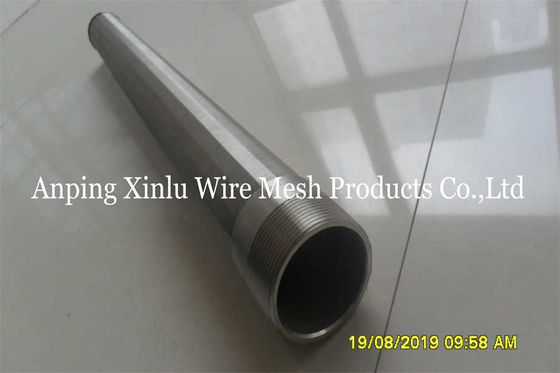 Diamètre continu de Johnson Wire Screen Sand Control 89mm de fente