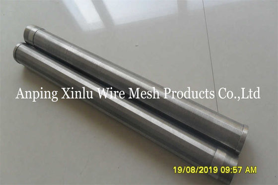 Diamètre continu de Johnson Wire Screen Sand Control 89mm de fente