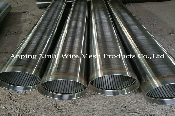Puits abyssinien profond d'acier inoxydable Johnson Water Wire Screen For 200m de la fente 30