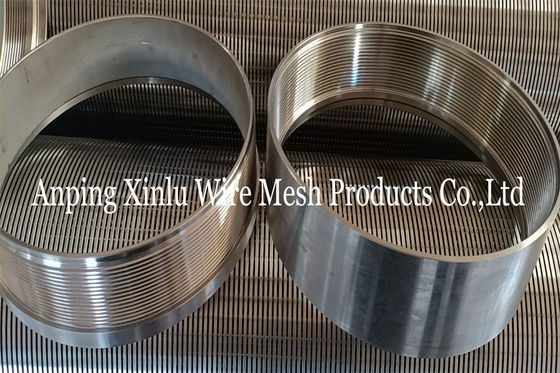 Puits abyssinien profond d'acier inoxydable Johnson Water Wire Screen For 200m de la fente 30